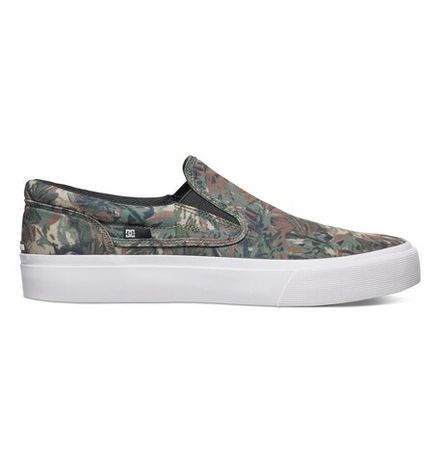 Купить Кеды DC Trase Slip-on S M Shoe CMO Camo