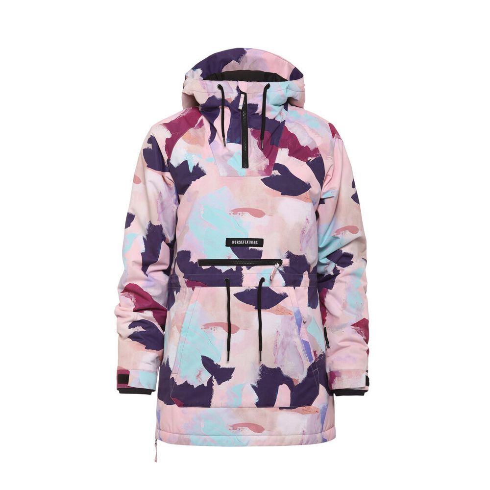 Анорак женский сноубордический Horsefeathers DERIN II JACKET (abstract paint)