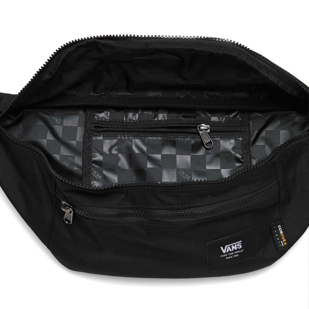 Поясная сумка Vans MN WARD CROSS BODY P BLACK RIPSTO