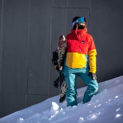 Штаны Horsefeathers LOTTE SHELL PANTS (oil blue)