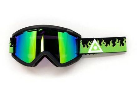Купить Маска ASHBURY BLACKBIRD GREEN FLAME