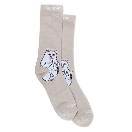 Купить Носки Rip N Dip Lord Nermal Socks Oatmeal Heather
