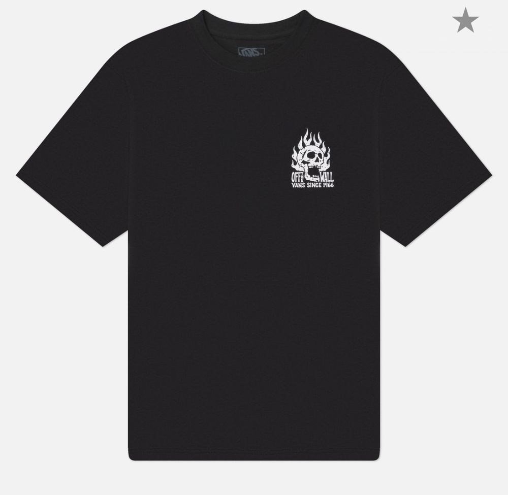 Футболка Vans Off The Wall Fever SS T Black