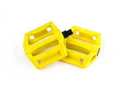 Купить Педали для BMX Mission Impulse насыпные (желтый)