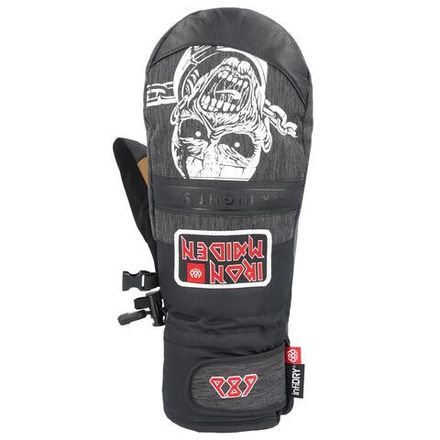 Купить Варежки 686 MNS RECON MITT IRON MAIDEN BLACK DENIM