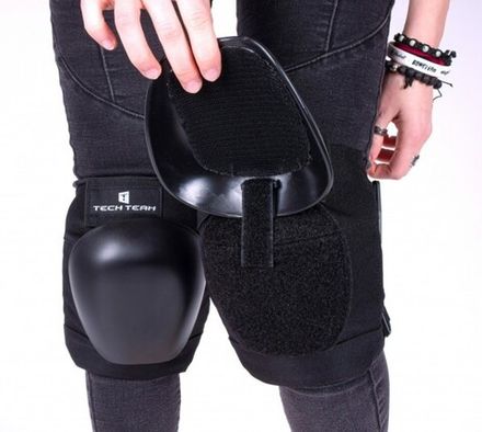 Купить Комплект сменных пластиковых щитков Tech Team Master new (черный / black)