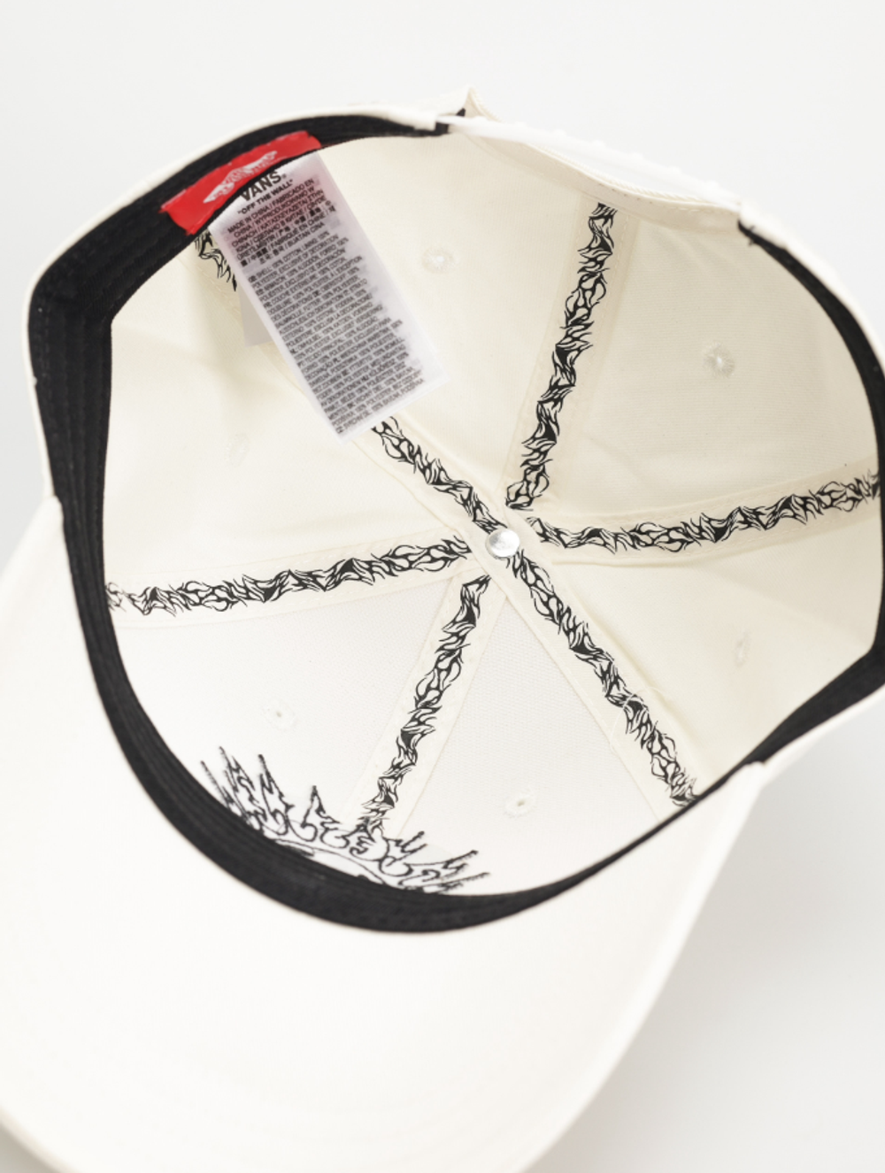 Кепка Vans Skate Smile Spike Curvebill cap marshmallow