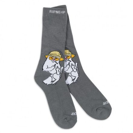 Купить Носки Ripndip Nermal S Thompson Socks Charcoal