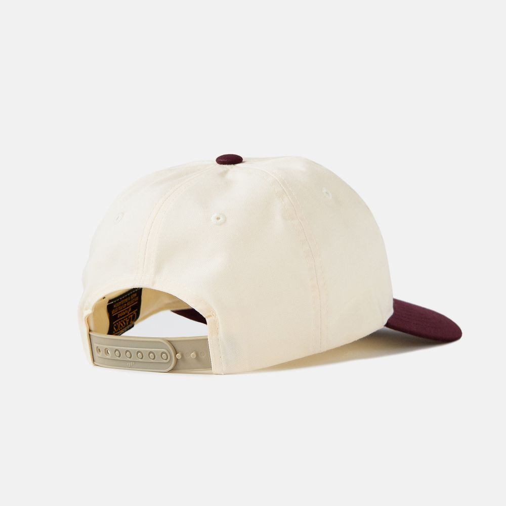 Кепка Footwork TAG DAD CAP MAROON/OFF WHITE (OSFA)