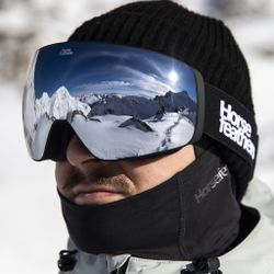 Маска Horsefeathers SCOUT GOGGLES (black/mirror red)