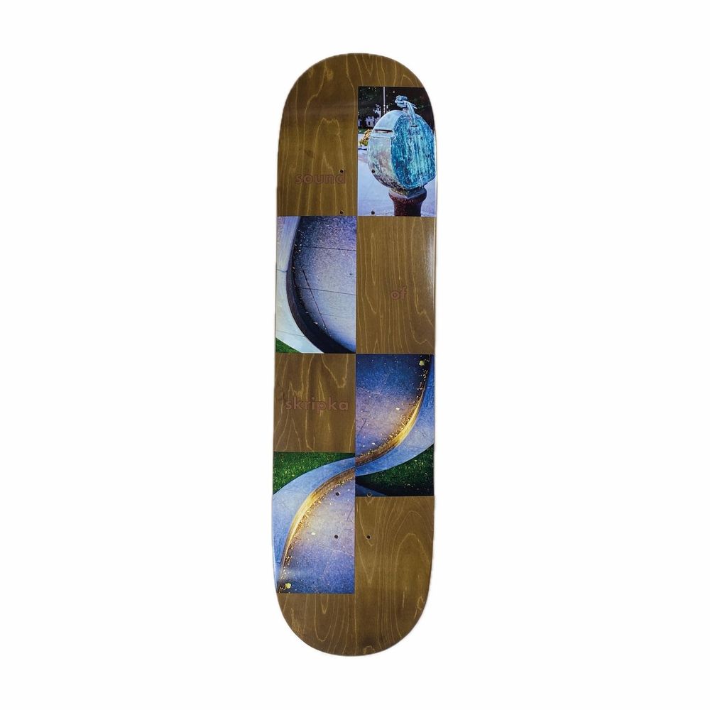 Дека для скейтборда Magamaev Skate sound of skripka brown 8.25