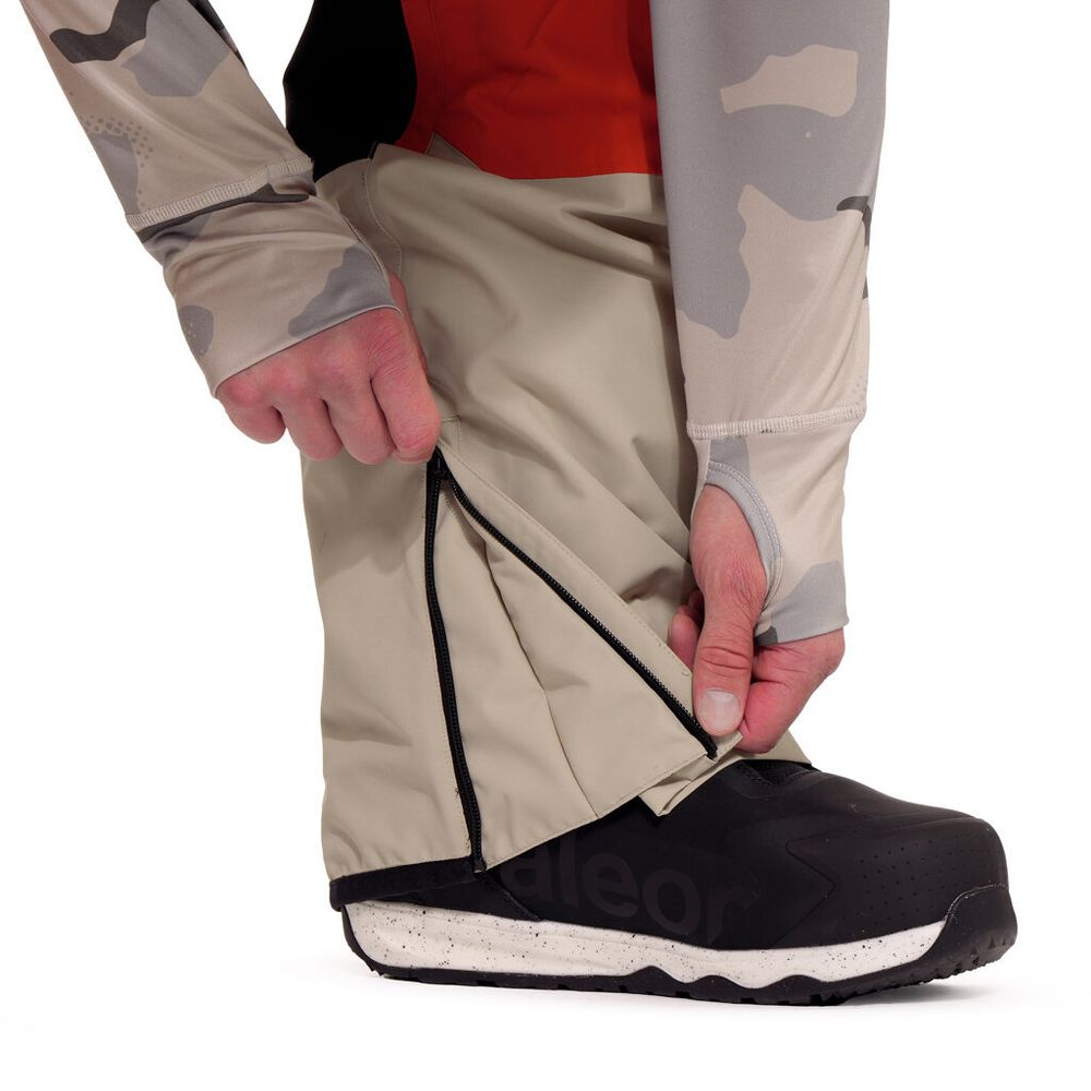 Штаны мужские сноубордические Horsefeathers NELSON PANTS (black/mojave)