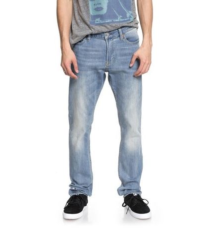 Купить Джинсы DC Shoes WORKER SLIM SLB M PANT BFGW LIGHT INDIGO BLEACH