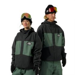 Куртка Horsefeathers MORRIS JACKET (phantom/iceberg green)