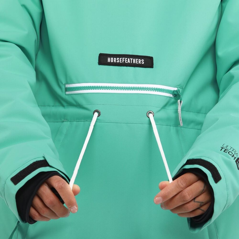 Анорак Horsefeathers DERIN II JACKET (turquoise)