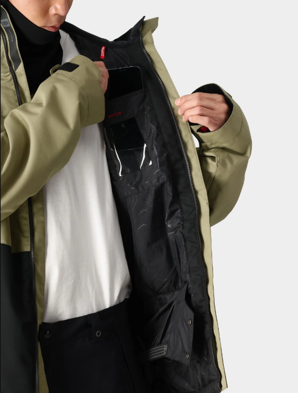 Куртка 686 MNS FOUNDATION JACKET SAGE COLORBLOCK