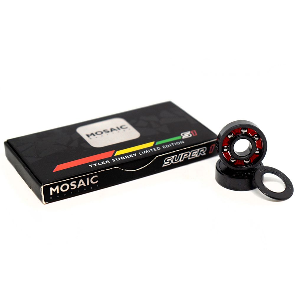 Подшипники MOSAIC SUPER 1 TYLER SURREY ABEC 7 BLACK