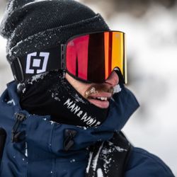 Маска Horsefeathers EDMOND GOGGLES (black/mirror red)