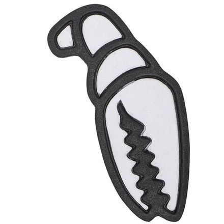 Купить Стомпэд для сноуборда CRABGRAB MEGA CLAW (Black White)