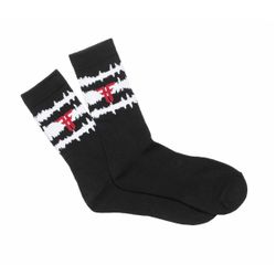 Носки Fallen STATIC SOCK - BLACK / WHITE