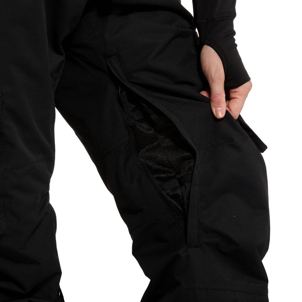 Полукомбинезон женский сноубордический Horsefeathers ISOBEL PANTS (black)