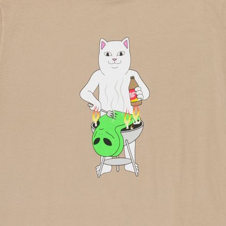 Купить Футболка Ripndip BBQ Day Tee (Almond)