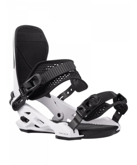Купить Крепления для сноуборда ARBOR - Hemlock White/black Boss Dog