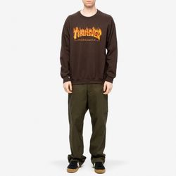 Свитшот Thrasher INFERNO DARK CHOCOLATE