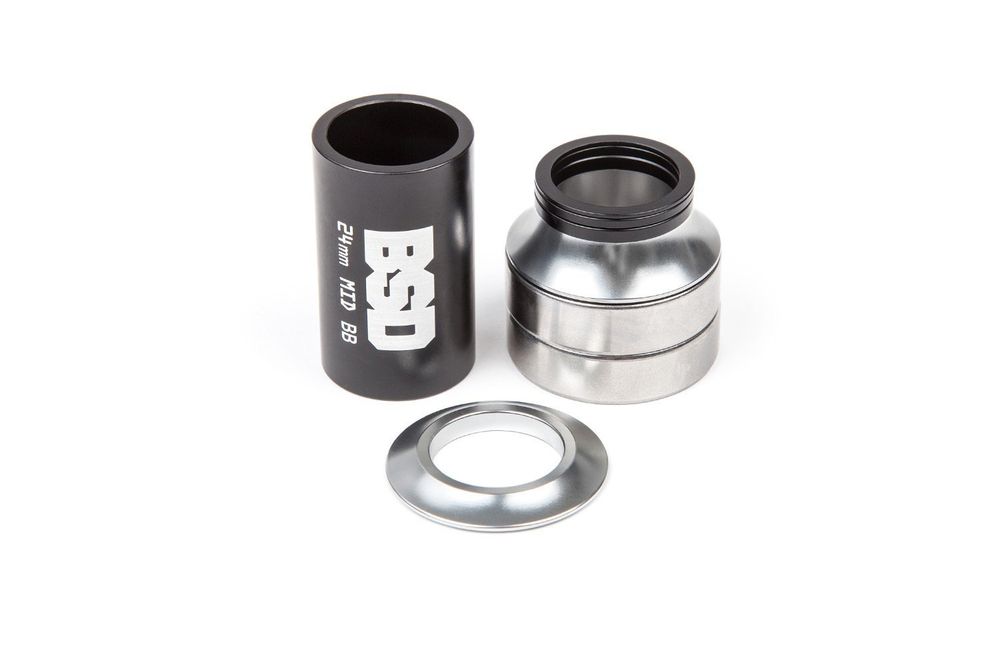 Каретка для BMX BSD SUBSTANCE MID BB - 24mm POLISHED