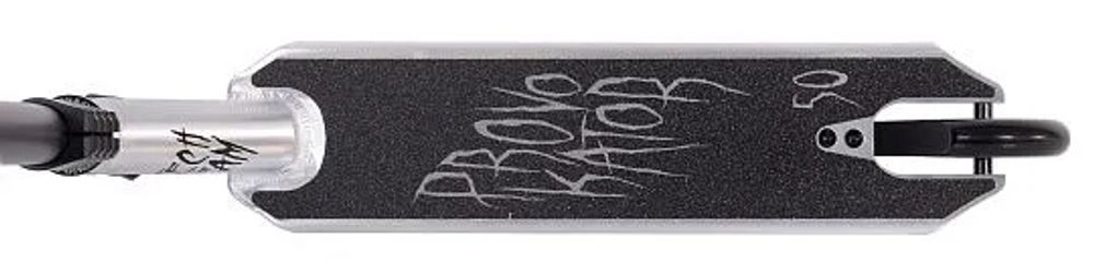 Трюковой самокат Tech Team Provokator 50 (полированный-черный / brushed-black)