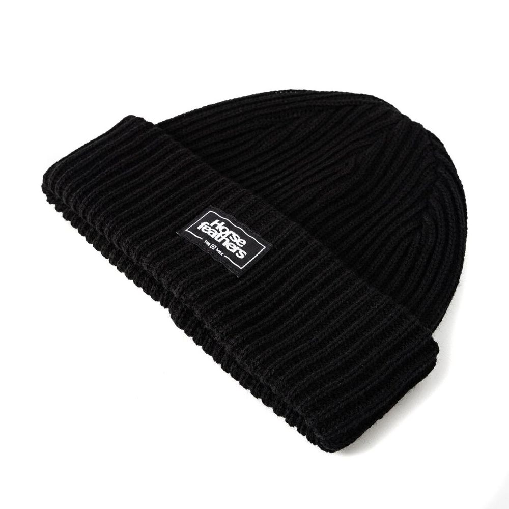 Шапка Horsefeathers GAINE BEANIE (black)