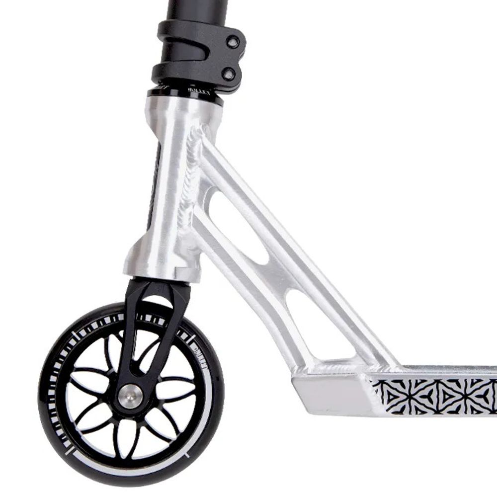 Трюковой самокат Tech Team Bullet полированный / raw brushed)