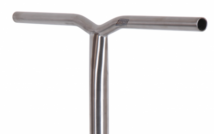 Купить Руль Tech Team титановый Y-форма ZUBR 560x650 без пропила, 34,9 мм