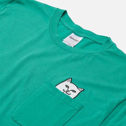 Купить Лонгслив Ripndip Lord Nermal Pocket Tee Long Sleeve Teal