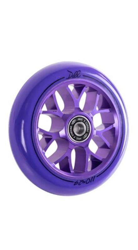 Купить Колеса для трюкового самоката Tech Team 110*24мм, Dill, purple