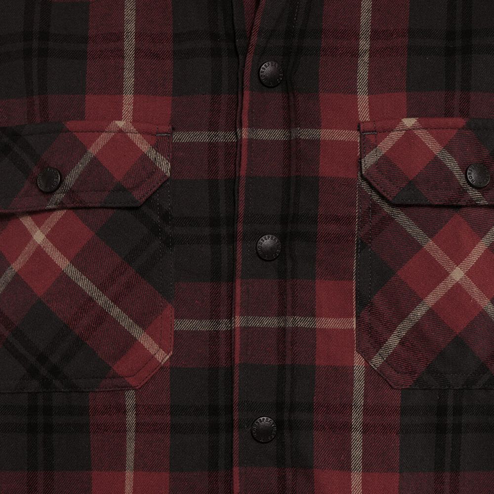 Рубашка утепленная Horsefeathers DOUGH SHIRT (redwood)