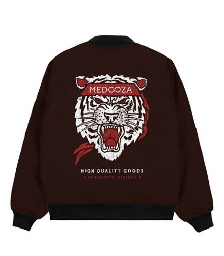Купить Бомбер MEDOOZA "Tiger" (бордо)