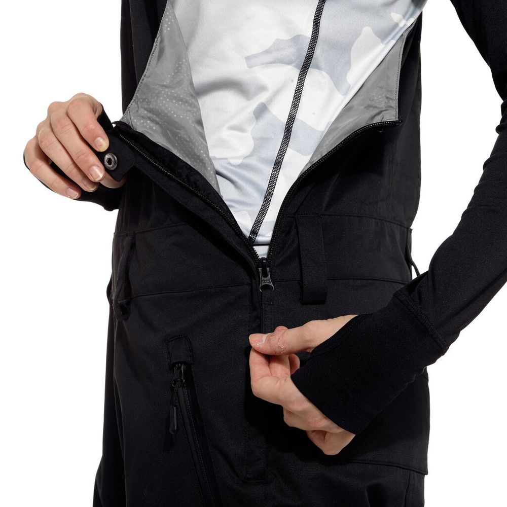 Полукомбинезон женский сноубордический Horsefeathers ISOBEL PANTS (black)