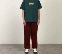 Футболка STONE SWIRL LOOSE SS TE Mystic Moss