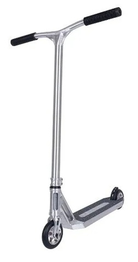 Трюковой самокат Tech Team Zefir Lite V2 49 (полированный / raw brushed)