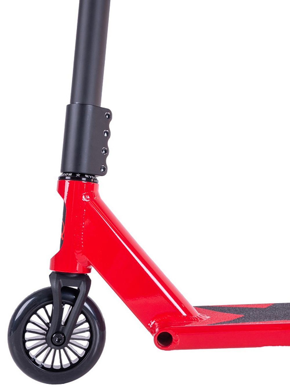 Трюковой самокат Tech Team Aurora red 1/4