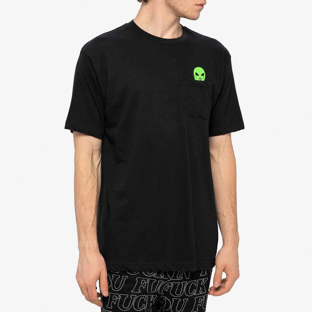 Футболка Rip N Dip Lord Alien Pocket Tee Black