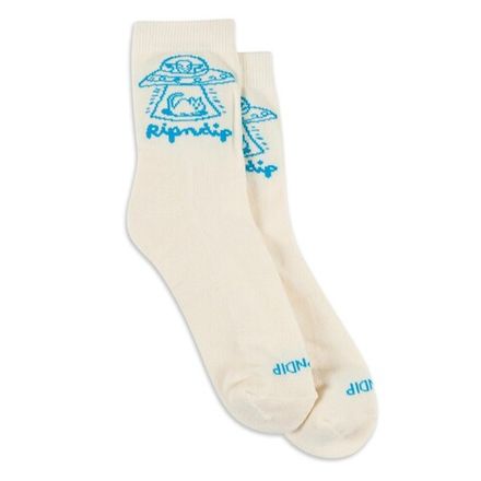 Купить Носки Ripndip Blonded Mid Socks Off White