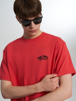 Футболка Vans Double Standard SS Tee Crimson Haze