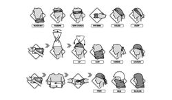 Гейтор Buff CoolNet UV+ Insect Shield Eclipse Blue