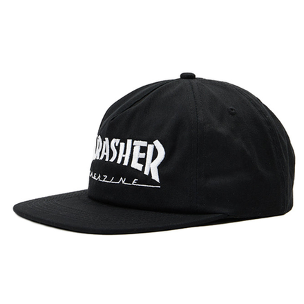 Купить Кепка Thrasher MAG LOGO	BLACK/WHITE SNAPBACK
