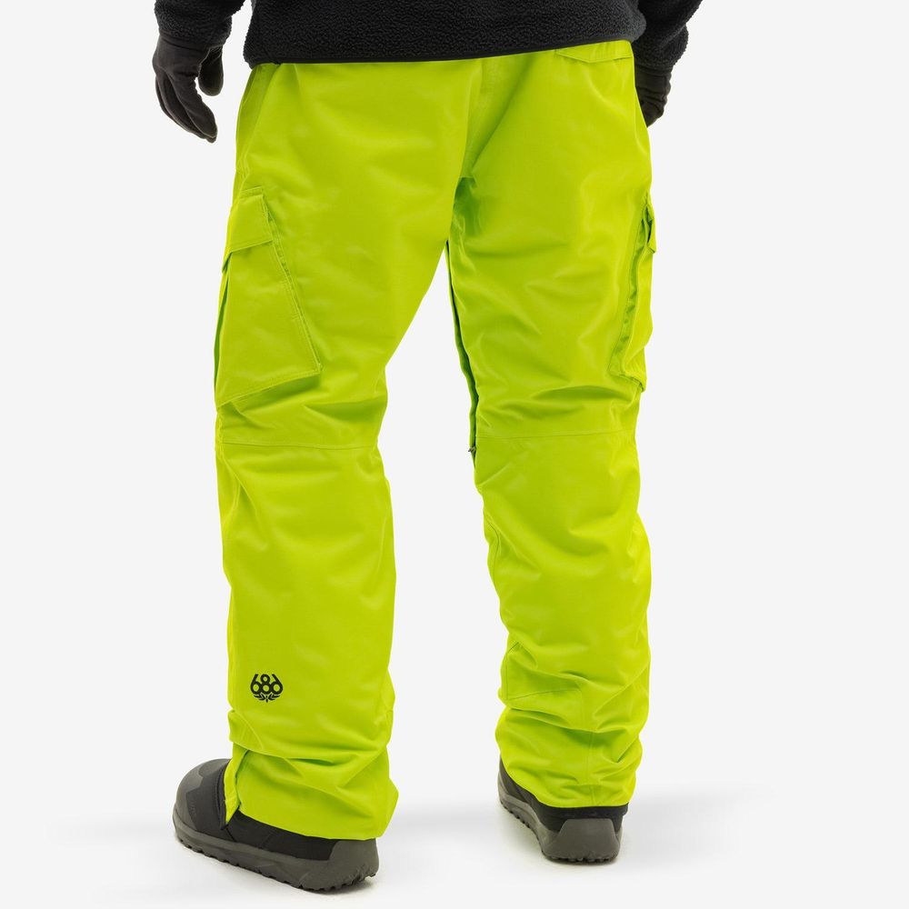 Штаны 686 MNS INFINITY INSL CARGO PANT (LIME)