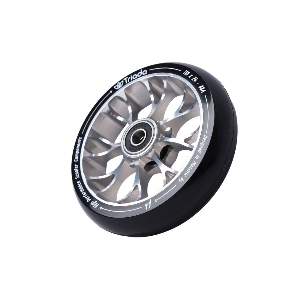 Колеса для трюкового самоката Triada BLOSSOM 7075 silver