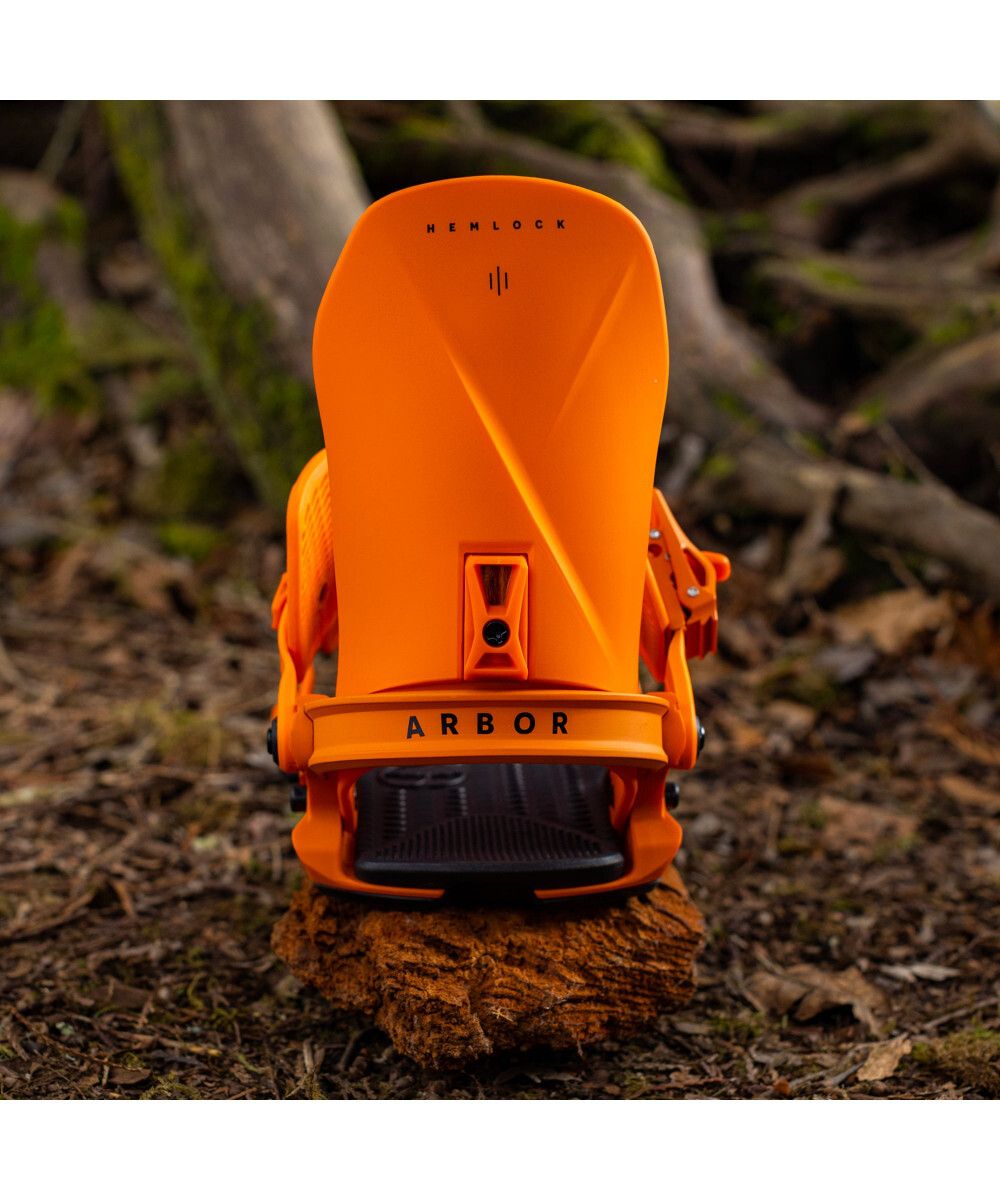 Крепления для сноуборда ARBOR Hemlock Orange