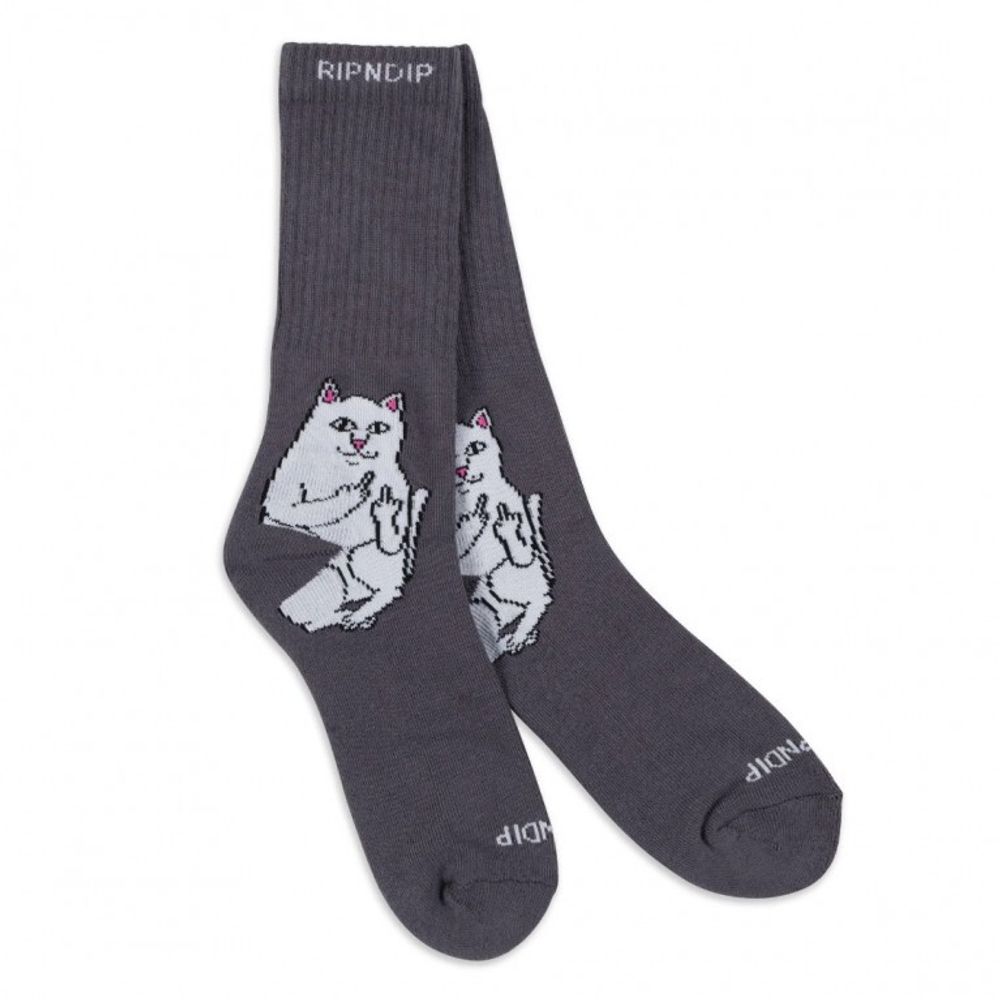 Носки Ripndip Lord Nermal Socks Charcoal